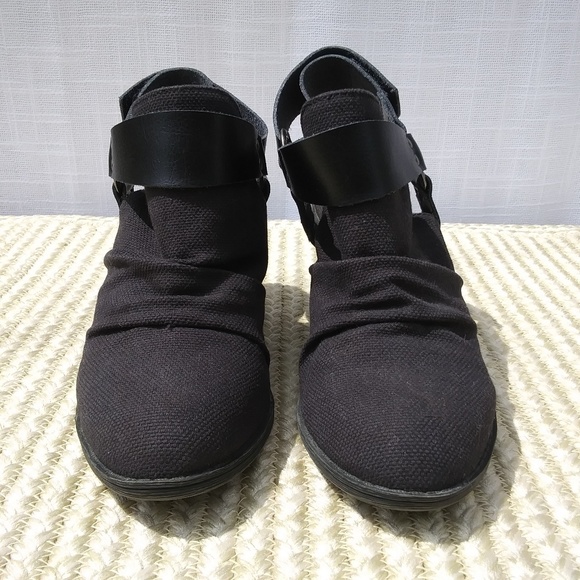 Blowfish Malibu Open Back Booties Sz 7.5 - Picture 2 of 8